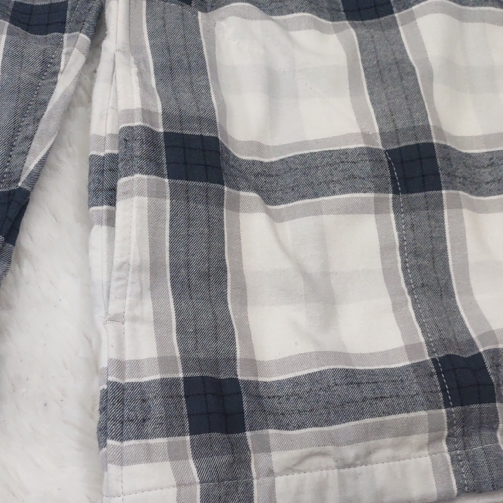 EDDIE BAUER Gray Plaid Hooded Jacket - Picture 5 of 17